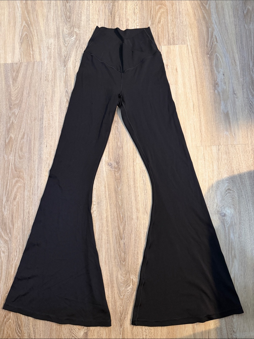 aerie Black Flared Leggings